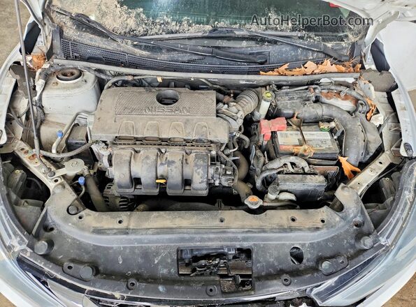 3N1AB7APXHY377586 2017 NISSAN SENTRA White Rear interior view