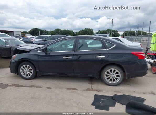 3N1AB7APXJL619845 2018 NISSAN SENTRA Black 