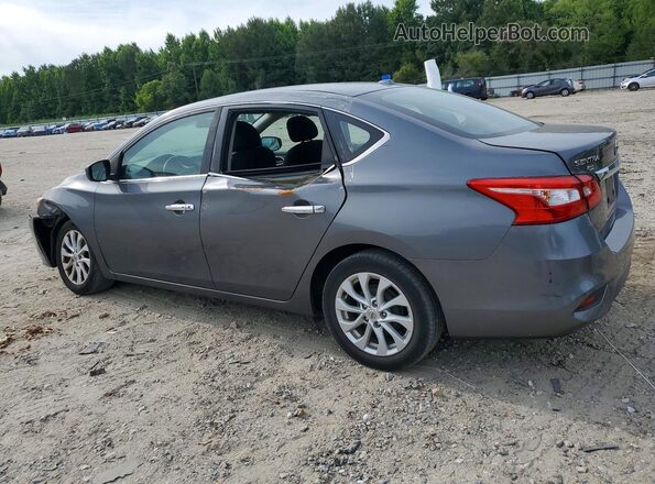 3N1AB7APXJL633180 2018 NISSAN SENTRA Charcoal Задня ліва чверть
