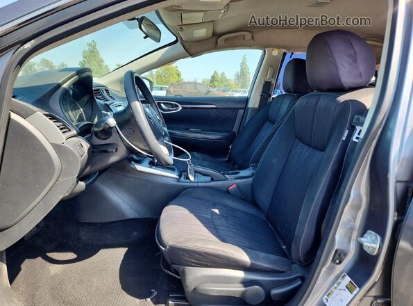 3N1AB7APXJL644079 2018 NISSAN SENTRA Gray Սալոնի դիմացի տեսք