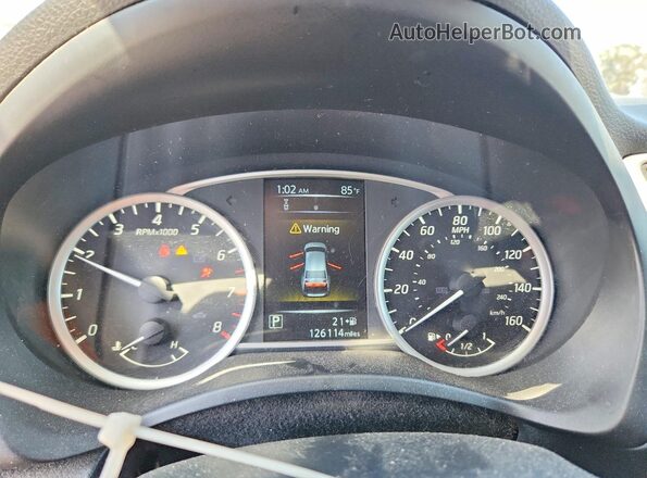 3N1AB7APXJL644079 2018 NISSAN SENTRA Gray Սարքավորումների վահանակի տեսք