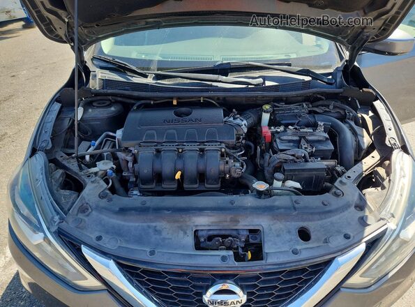 3N1AB7APXJL644079 2018 NISSAN SENTRA Gray Սալոնի հետևի տեսք