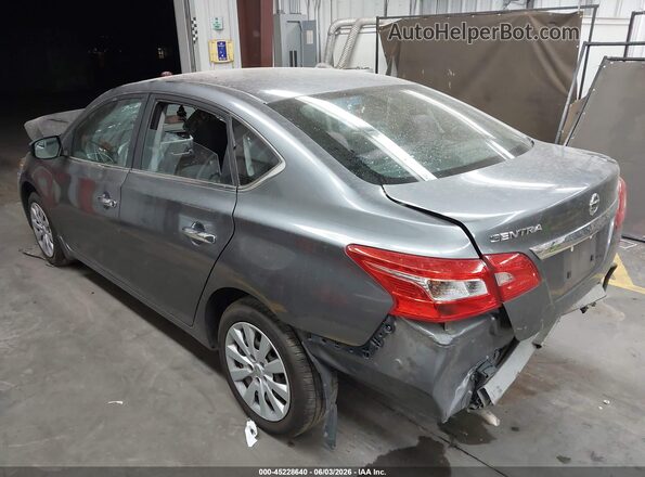 3N1AB7APXJY232943 2018 NISSAN SENTRA Gray Tył lewy