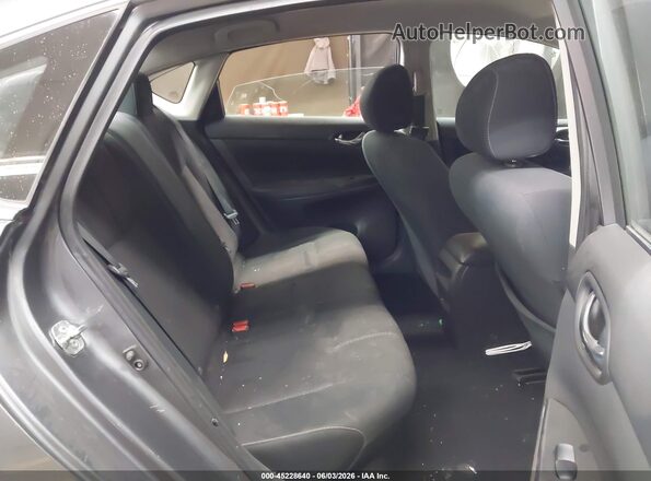 3N1AB7APXJY232943 2018 NISSAN SENTRA Gray Widok naklejki z numerem VIN