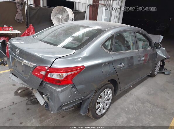 3N1AB7APXJY232943 2018 NISSAN SENTRA Gray Tył prawy