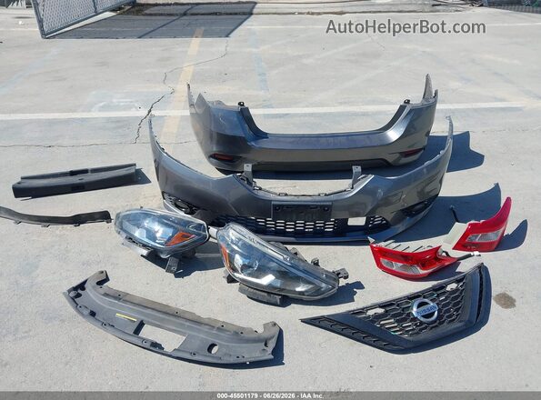 3N1AB7APXJY247619 2018 NISSAN SENTRA Gray Vista del cuadro de instrumentos
