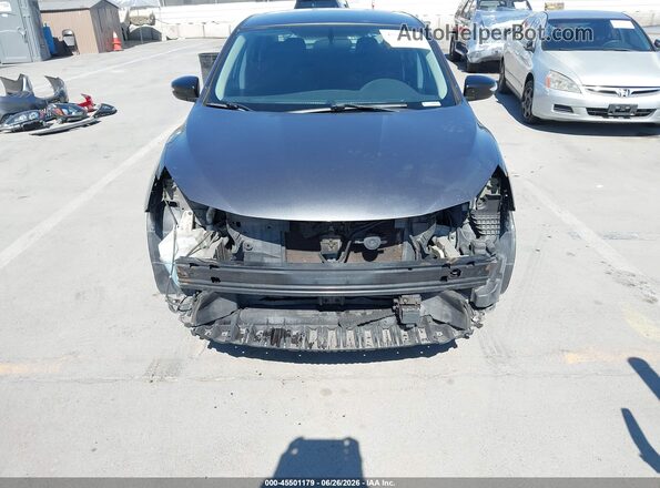 3N1AB7APXJY247619 2018 NISSAN SENTRA Gray Vista frontal