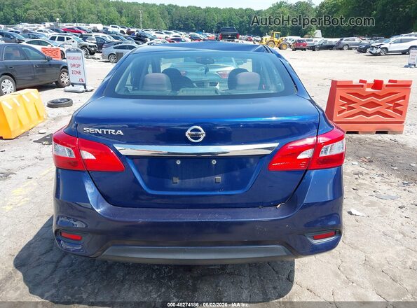 3N1AB7APXJY248284 2018 NISSAN SENTRA Blue 