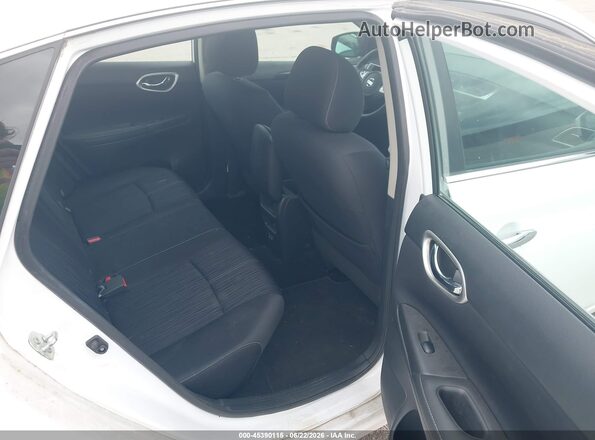 3N1AB7APXJY255753 2018 NISSAN SENTRA White Vista de la etiqueta del VIN