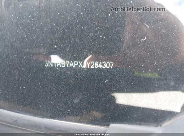 3N1AB7APXJY264307 2018 NISSAN SENTRA Black Widok wnętrza z tyłu