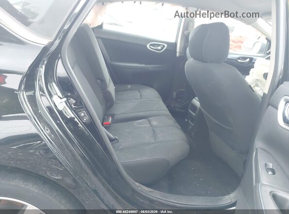 3N1AB7APXJY272553 2018 NISSAN SENTRA Black VIN კოდის სტიკერის ხედი