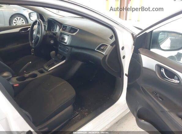 3N1AB7APXJY274416 2018 NISSAN SENTRA White წინა სალონის ხედი