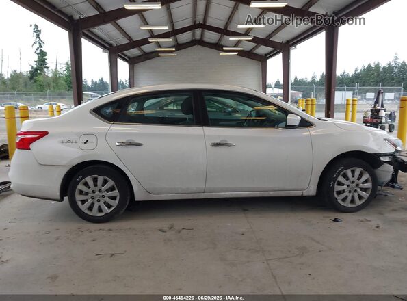 3N1AB7APXJY274416 2018 NISSAN SENTRA White უკანა სალონის ხედი