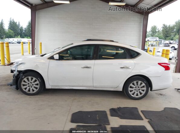 3N1AB7APXJY274416 2018 NISSAN SENTRA White სალონის 360-გრადუსიანი ხედი