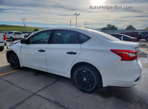 3N1AB7APXJY299932 2018 NISSAN SENTRA Белый Задняя левая четверть