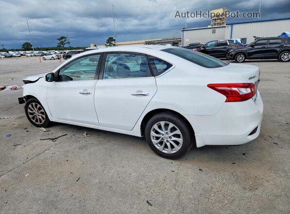 3N1AB7APXJY310038 2018 NISSAN SENTRA White Задня ліва чверть