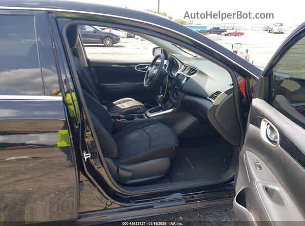 3N1AB7APXJY310878 2018 NISSAN SENTRA Black Vista interior delantera