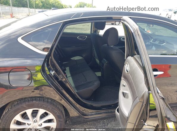 3N1AB7APXJY310878 2018 NISSAN SENTRA Black Vista de la etiqueta del VIN