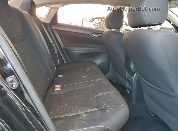 3N1AB7APXJY317393 2018 NISSAN SENTRA Black Հետևի նստատեղերի տեսք