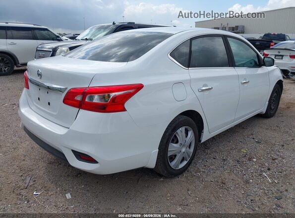 3N1AB7APXJY318155 2018 NISSAN SENTRA White Trasero derecho