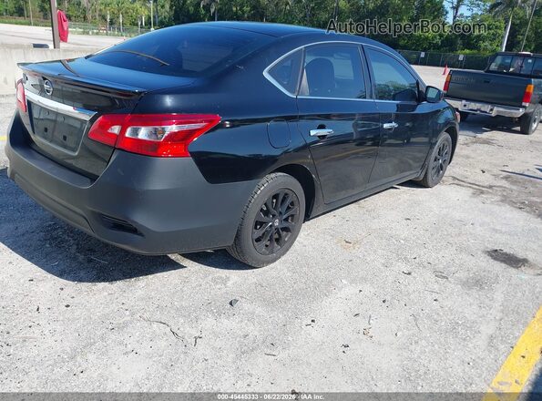 3N1AB7APXJY318558 2018 NISSAN SENTRA Black Trasero derecho