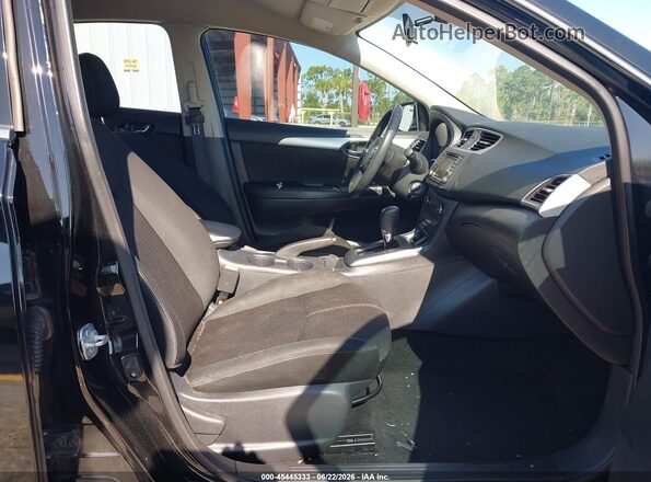 3N1AB7APXJY318558 2018 NISSAN SENTRA Black Vista interior delantera