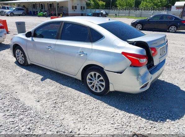 3N1AB7APXKL607860 2019 NISSAN SENTRA Silver Հետևի ձախ