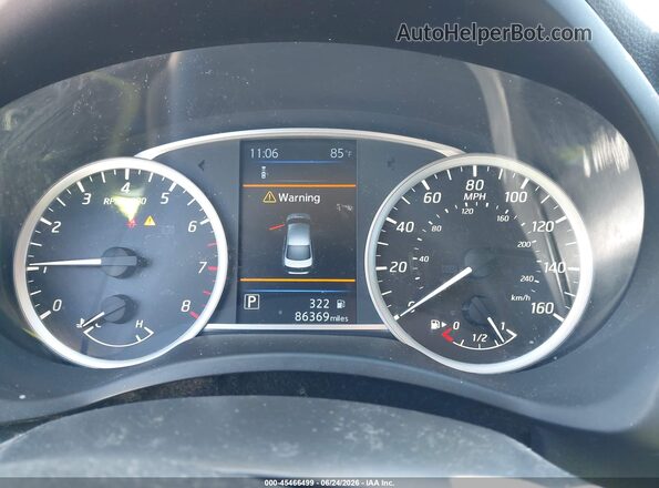 3N1AB7APXKL607860 2019 NISSAN SENTRA Silver Հետևի նստատեղերի տեսք