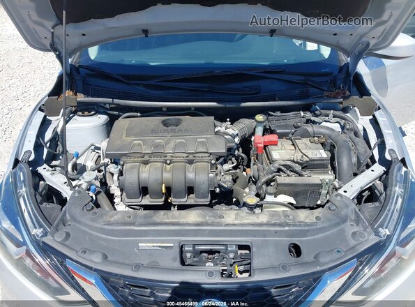 3N1AB7APXKL607860 2019 NISSAN SENTRA Silver Հետևի տեսք