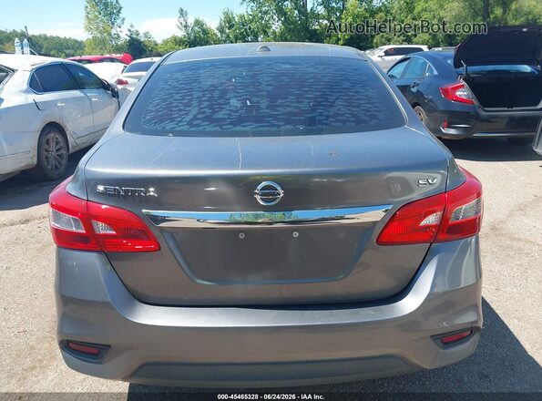 3N1AB7APXKL608653 2019 NISSAN SENTRA Gray 