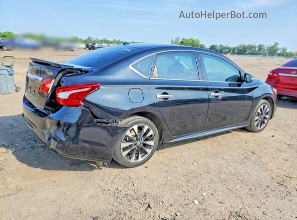 3N1AB7APXKY214587 2019 NISSAN SENTRA Black Trasero derecho