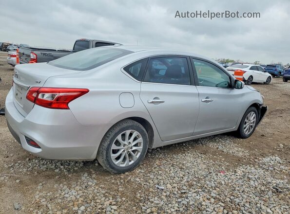 3N1AB7APXKY225542 2019 NISSAN SENTRA Серебряный 