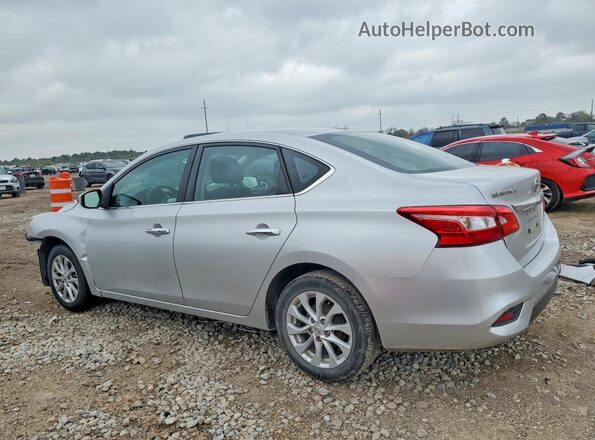 3N1AB7APXKY225542 2019 NISSAN SENTRA Серебряный 