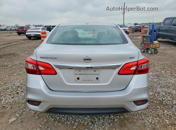 3N1AB7APXKY225542 2019 NISSAN SENTRA Серебряный 