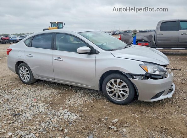 3N1AB7APXKY225542 2019 NISSAN SENTRA Серебряный 