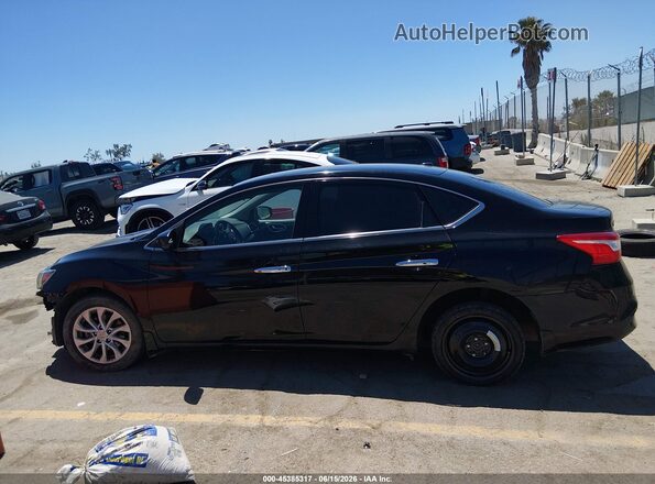 3N1AB7APXKY240719 2019 NISSAN SENTRA Black 