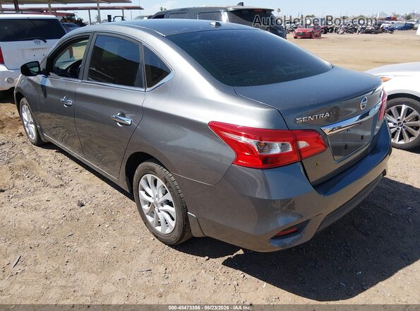 3N1AB7APXKY249260 2019 NISSAN SENTRA Gray Հետևի ձախ