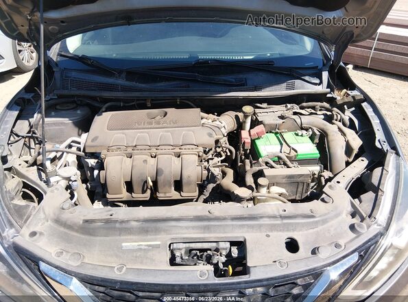 3N1AB7APXKY249260 2019 NISSAN SENTRA Gray Հետևի տեսք