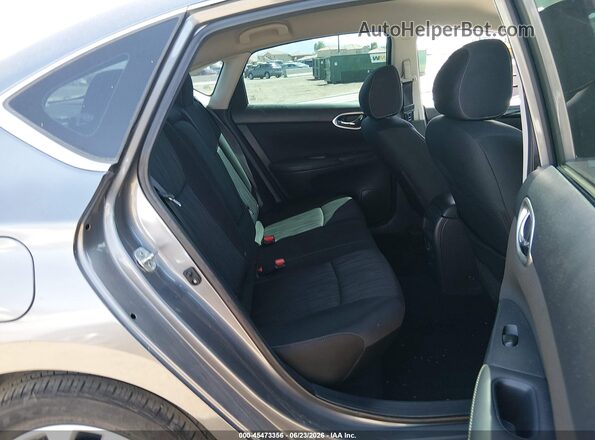 3N1AB7APXKY249260 2019 NISSAN SENTRA Gray VIN կոդի պիտակի տեսք