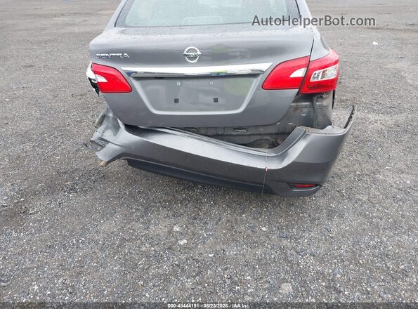 3N1AB7APXKY259769 2019 NISSAN SENTRA Gray Front view