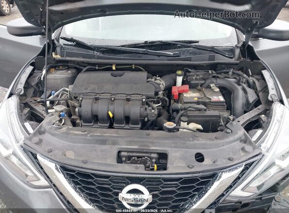 3N1AB7APXKY259769 2019 NISSAN SENTRA Gray Rear view
