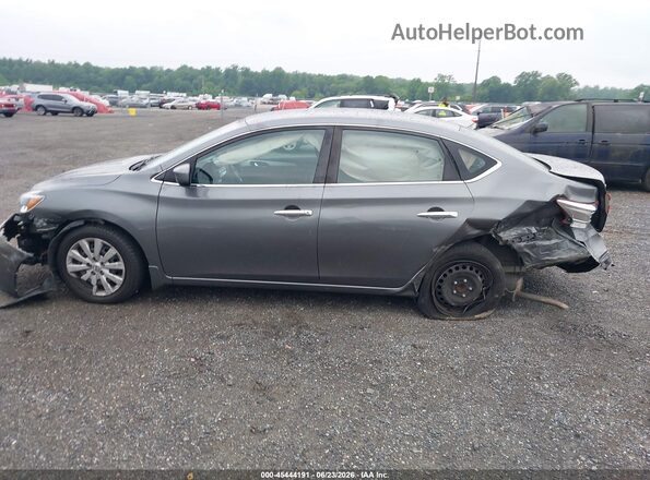 3N1AB7APXKY259769 2019 NISSAN SENTRA Gray 