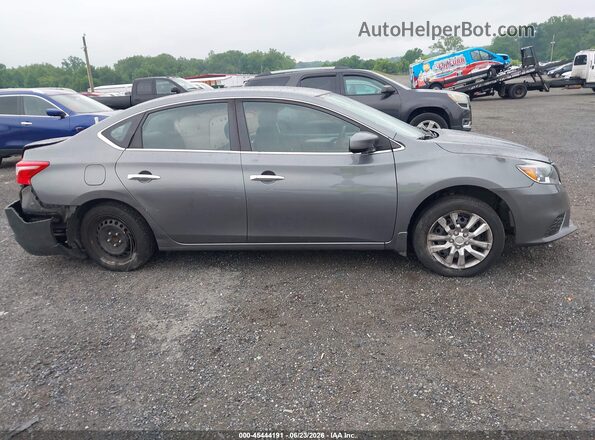 3N1AB7APXKY259769 2019 NISSAN SENTRA Gray 360 interior view