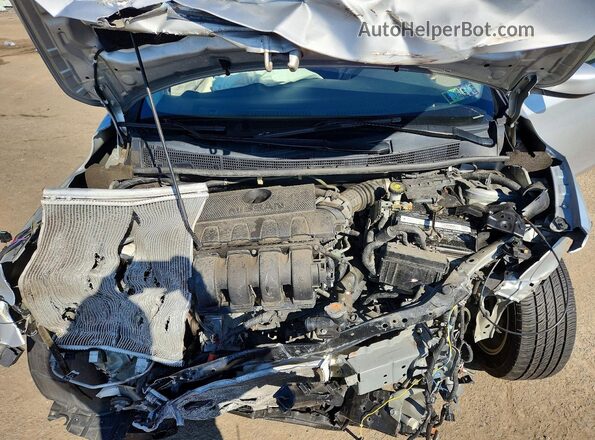 3N1AB7APXKY285501 2019 NISSAN SENTRA Silver Вид задньої частини салону