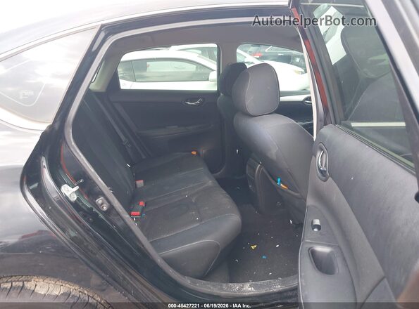 3N1AB7APXKY298538 2019 NISSAN SENTRA Black Widok naklejki z numerem VIN