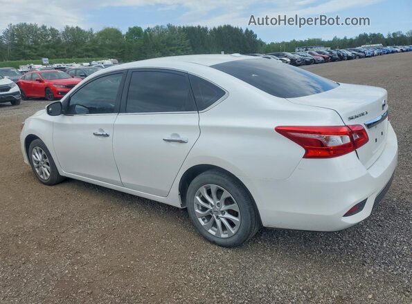 3N1AB7APXKY309196 2019 NISSAN SENTRA Белый 