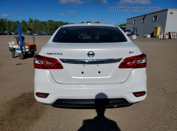 3N1AB7APXKY309196 2019 NISSAN SENTRA Белый 