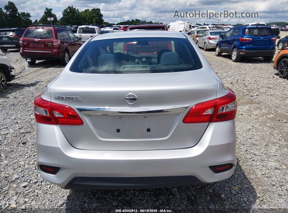 3N1AB7APXKY327312 2019 NISSAN SENTRA Серебряный 