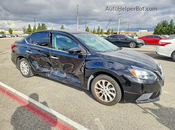 3N1AB7APXKY351755 2019 NISSAN SENTRA Black 