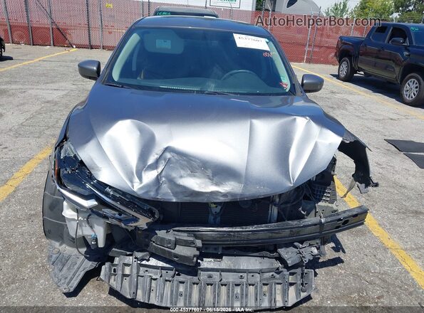 3N1AB7APXKY352310 2019 NISSAN SENTRA Gray Front view